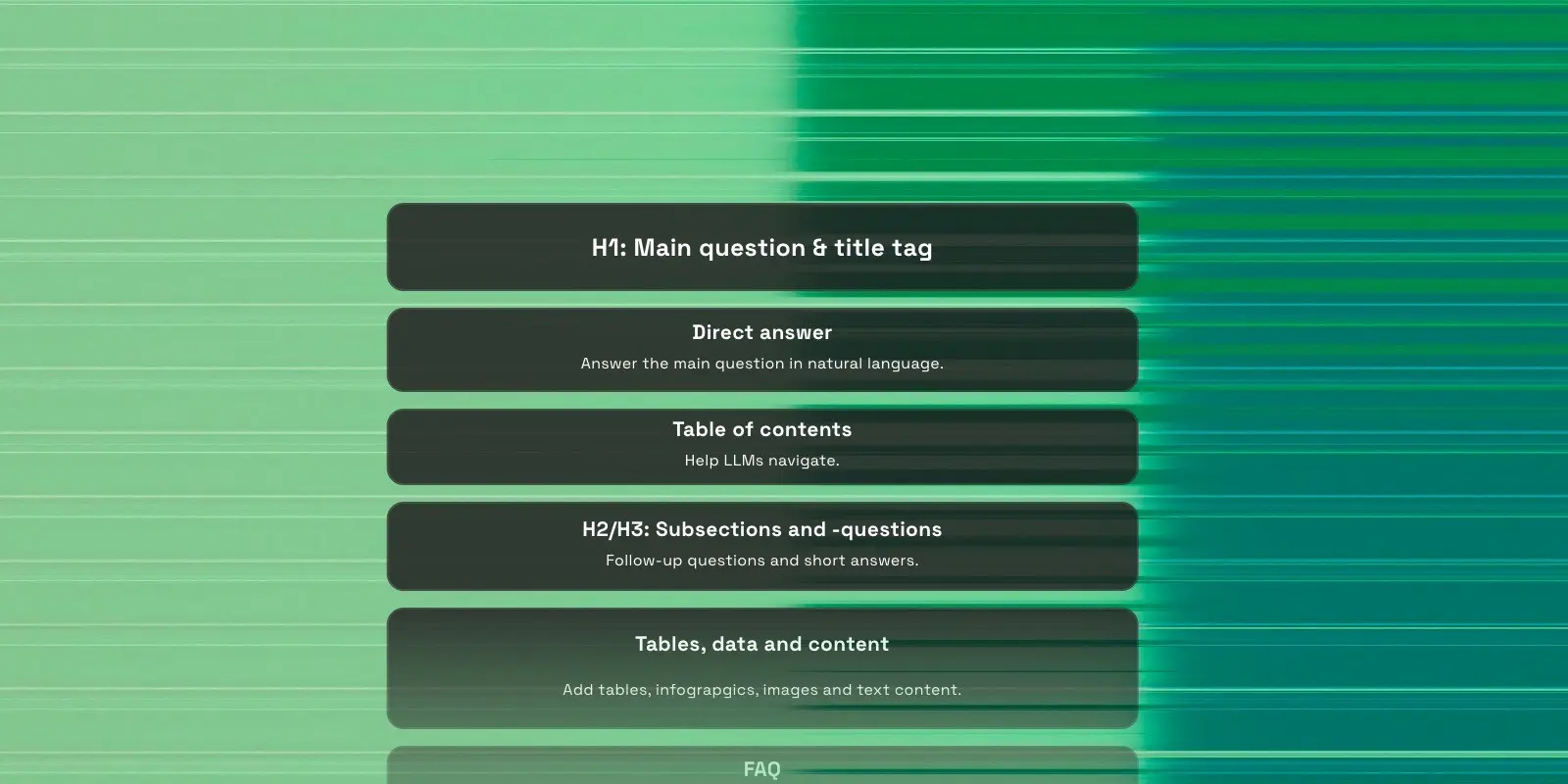 How to structure your content to rank in AI search